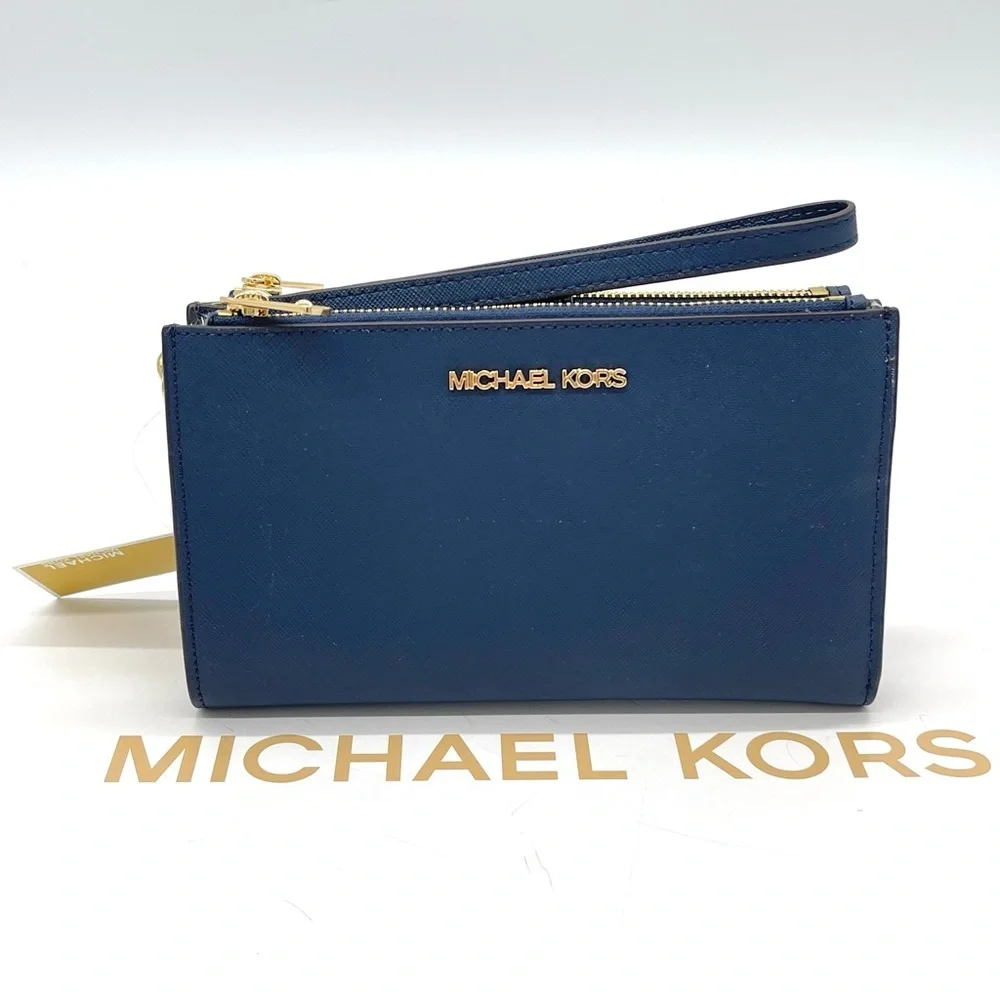 Michael Kors Large Double Zip Wallet Wristlet